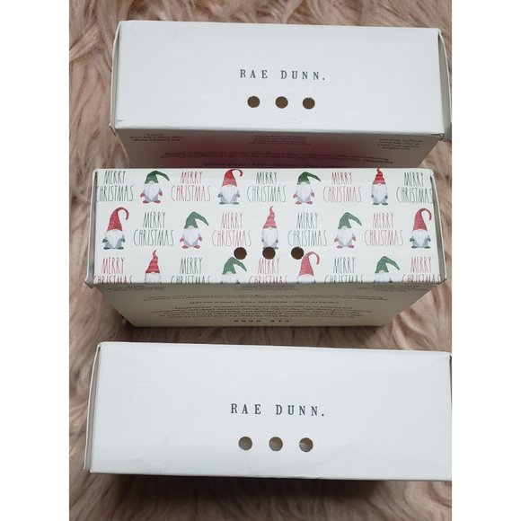 NIB RAE DUNN " HAPPY HOLIDAYS" SCENTED HAND & BODY SOAP - SET OF 3 - Picture 2 of 3